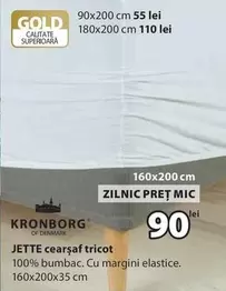 JETTE cearşaf tricot