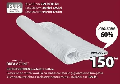 BERGSFJORDEN protecție saltea