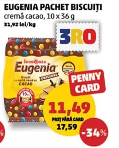 PACHET BISCUIȚI