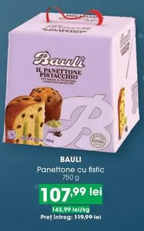 Panettone cu fistic
