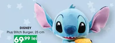 Plus Stitch Burger, 25 cm