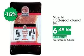 Muschi crud-uscat afumat