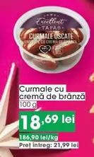 Curmale cu cremă de brânză