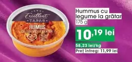 Hummus cu legume la grătar