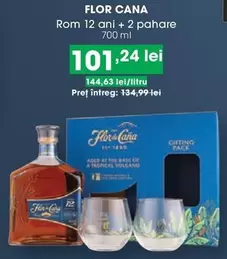 Rom 12 ani + 2 pahare