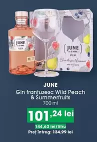 Gin frantuzesc Wild Peach & Summerfruits