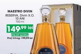 RESERVA, Divin X.O. 10 ANI