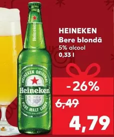 Heineken - Bere blondă
