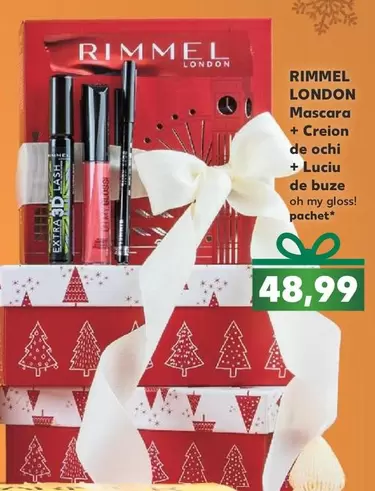 Mascara + Creion de ochi + Luciu de buze