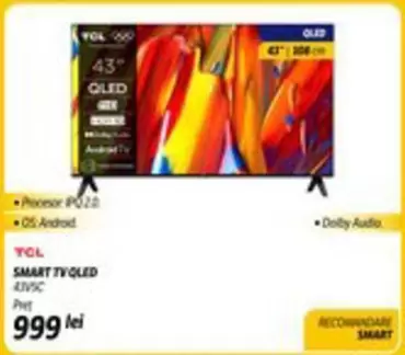 Android - SMART TV QLED 43VSC