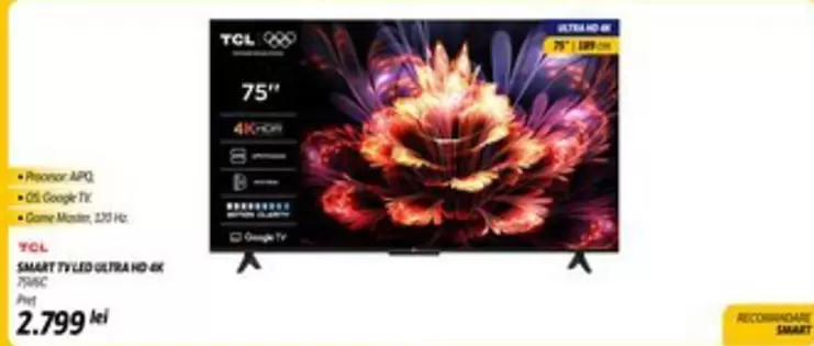 SMART TV LED ULTRA HD 4K 75P63C