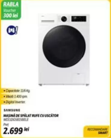 MAȘINĂ DE SPĂLAT RUFE CU USCĂTOR