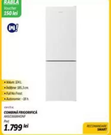 Arctic - COMBINA FRIGORIFICA AKS6366MNF