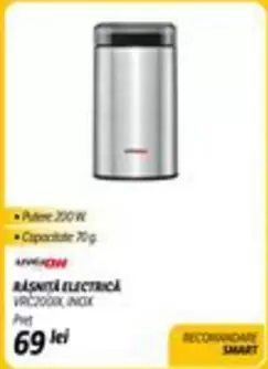 Electrica - RAŞNITA ELECTRICA VRC2000K INOX