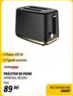 PRAJITOR DE PAINE VPPETON, NEGRU