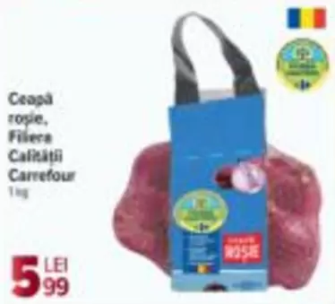 Ceapă roșie, Filiera Calității Carrefour