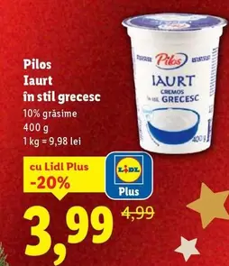 Iaurt în stil grecesc