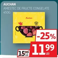 Auchan - AMESTEC DE FRUCTE CONGELATE