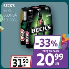 Beck's - BERE BLONDĂ
