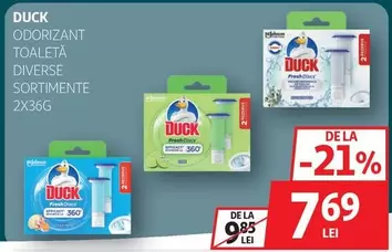 ODORIZANT TOALETĂ DIVERSE SORTIMENTE