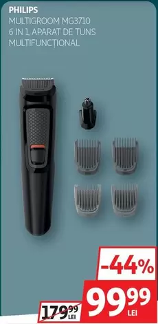 Philips - MULTIGROOM MG3710 6 IN 1 APARAT DE TUNS MULTIFUNCTIONAL