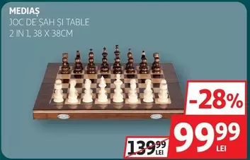 JOC DE ŞAH ŞI TABLE