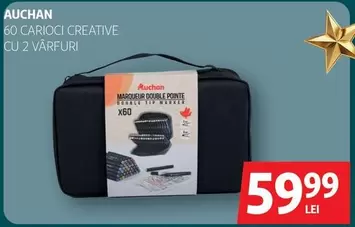 Auchan - 60 CARIOCI CREATIVE CU 2 VÂRFURI
