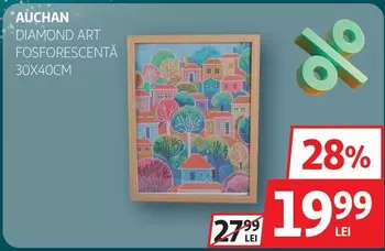 Auchan - DIAMOND ART FOSFORESCENTĂ