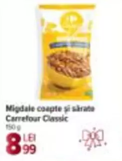 Migdale coapte și sărate