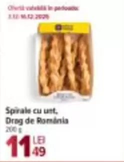 Spirale cu unt