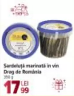 Sardeluță marinată în vin