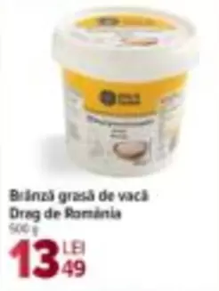 Brânză grasă de vacă