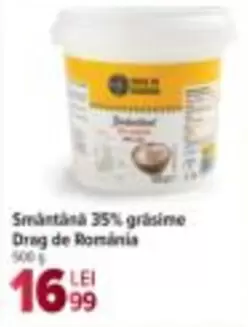 Smântână 35% grăsime