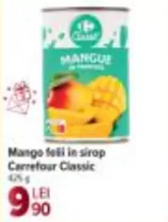 Mango felii in sirop