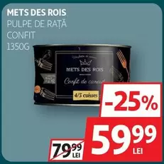 PULPE DE RAŢĂ CONFIT