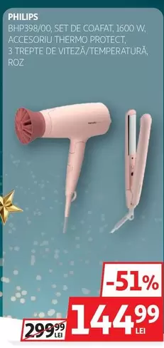 Philips - BHP398/00, SET DE COAFAT