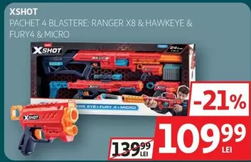 Ranger - PACHET 4 BLASTERE: RANGER X8 & HAWKEYE & FURY4 & MICRO