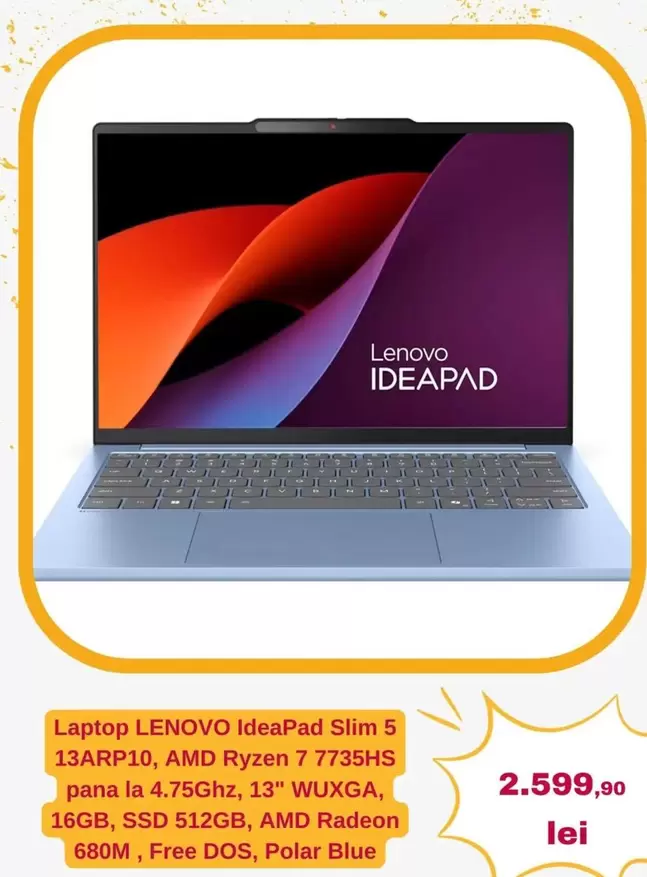 Lenovo - IdeaPad Slim 5 13ARP10
