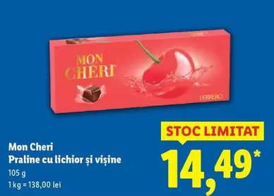 Praline cu lichior și vişine