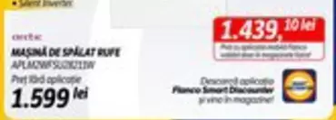 Arctic - MASINA DE SPALAT RUFE APLMZWSUN213W