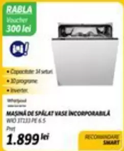 MASINA DE SPALAT VASE INCORPORABILA WIO 3T133 PE 6.5