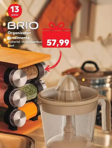 Organizator condimente