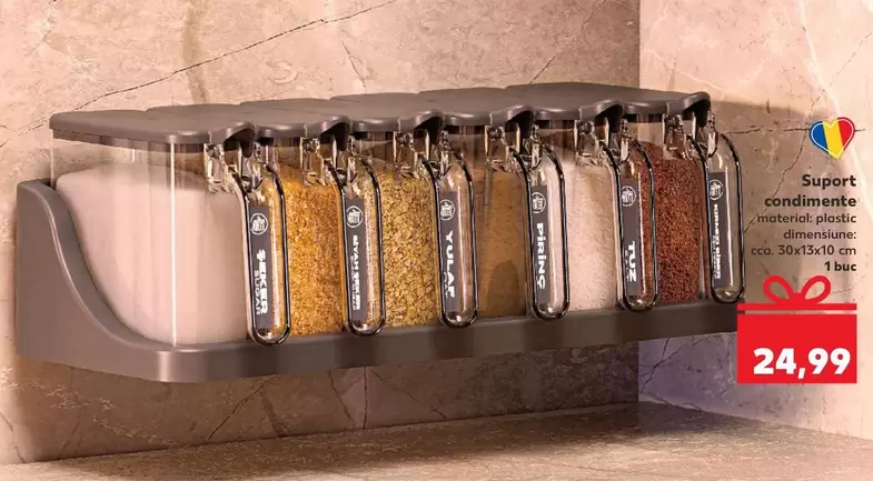 Suport condimente