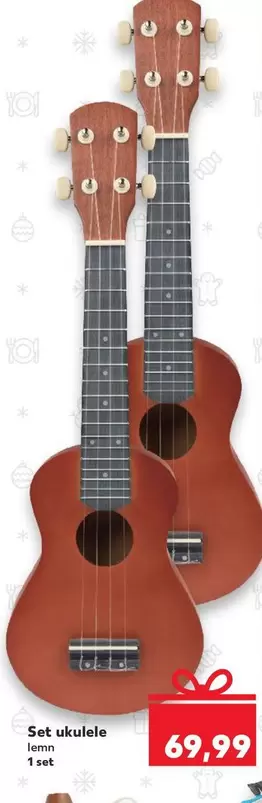 Set ukulele