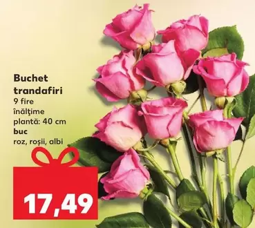 Buchet trandafiri