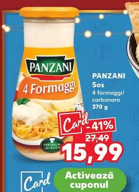 Sos 4 formaggi/ carbonara