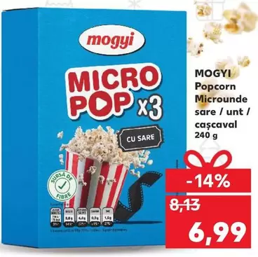 Popcorn Microunde sare / unt / caşcaval