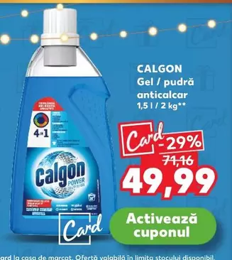 Gel / pudră anticalcar