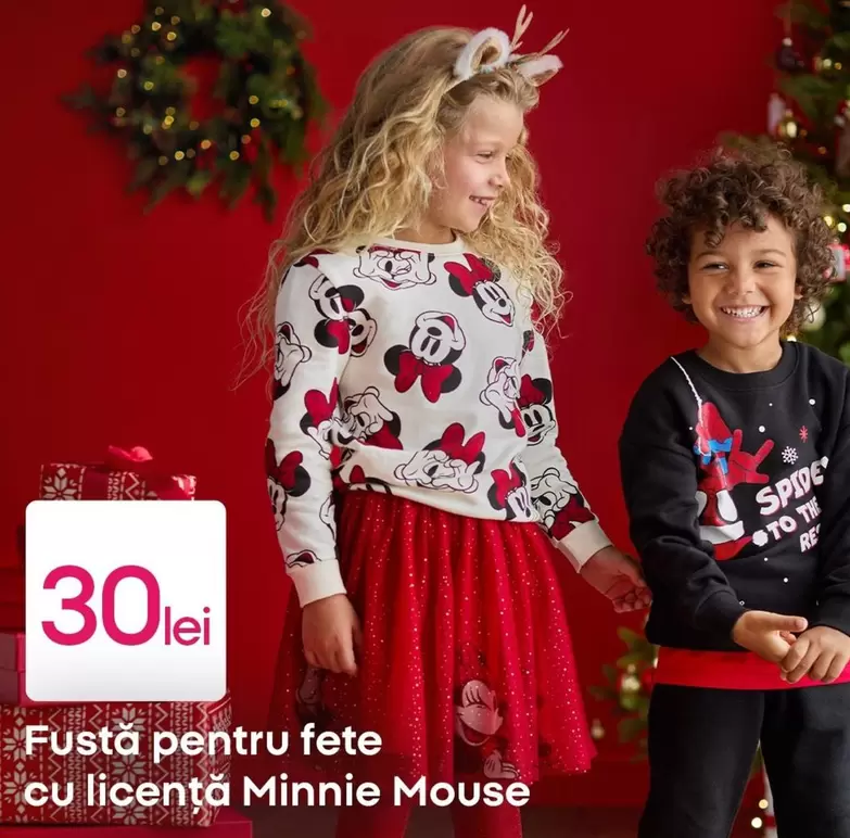 Minnie Mouse - Fustă pentru fete