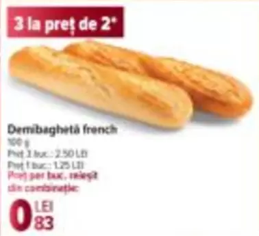 Demibaghetä french